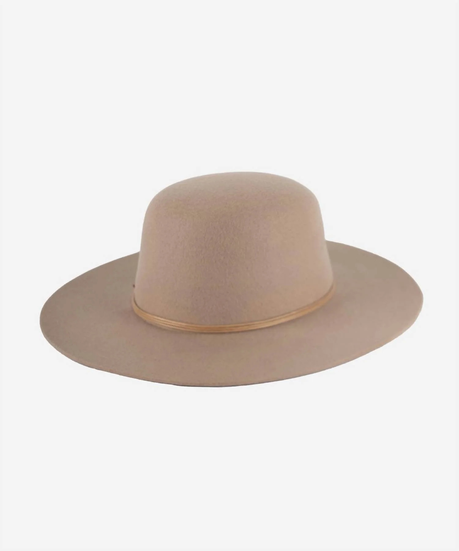 Women's Rue Open Crown Hat In Sand | Shop Simon
