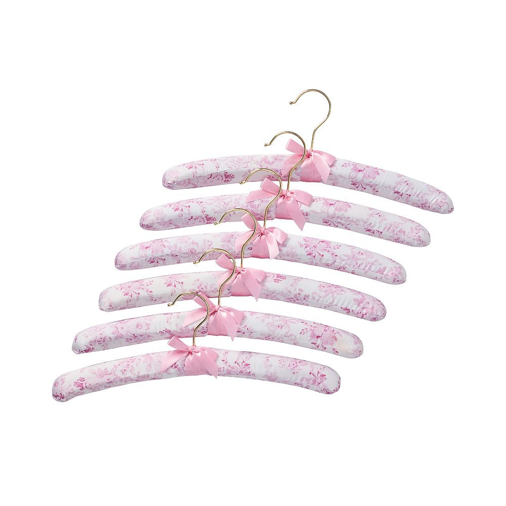 LoveShackFancy Damask Hangers - Set of 6 | Pottery Barn Teen