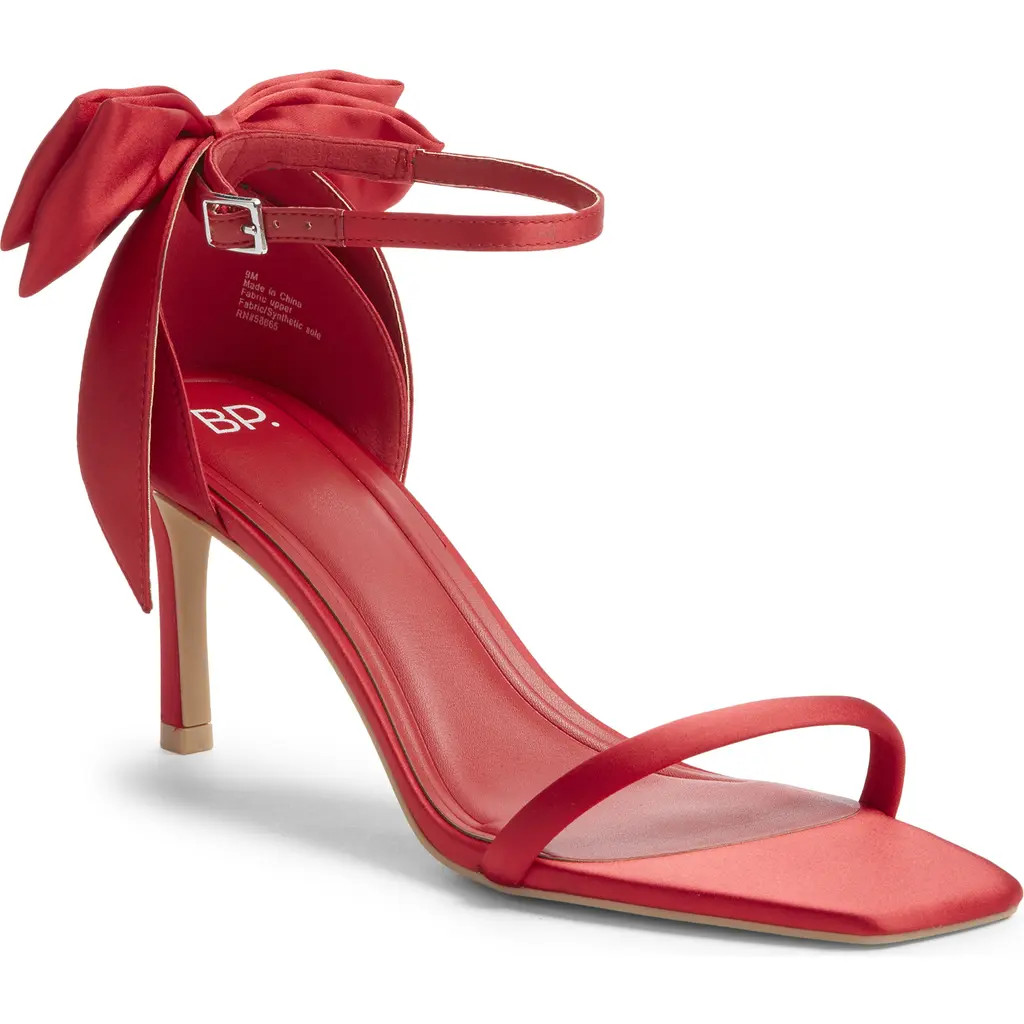 BP. Totiana Bow Sandal in Red at Nordstrom Rack, Size 9 | Nordstrom Rack