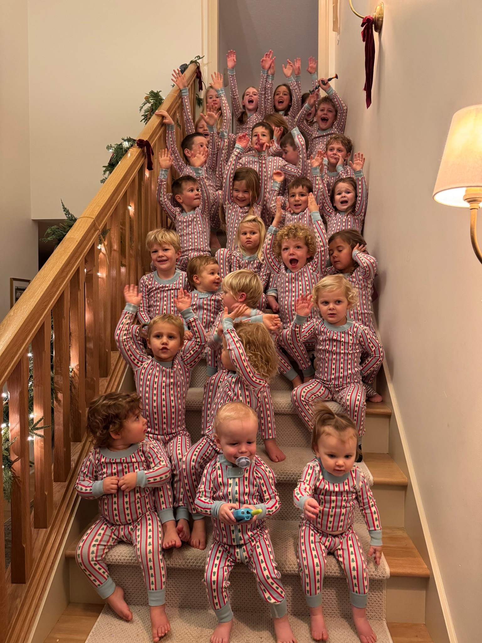 The annual Friendsgiving matching pj’s🎄 

#LTKBaby #LTKHoliday #LTKKids