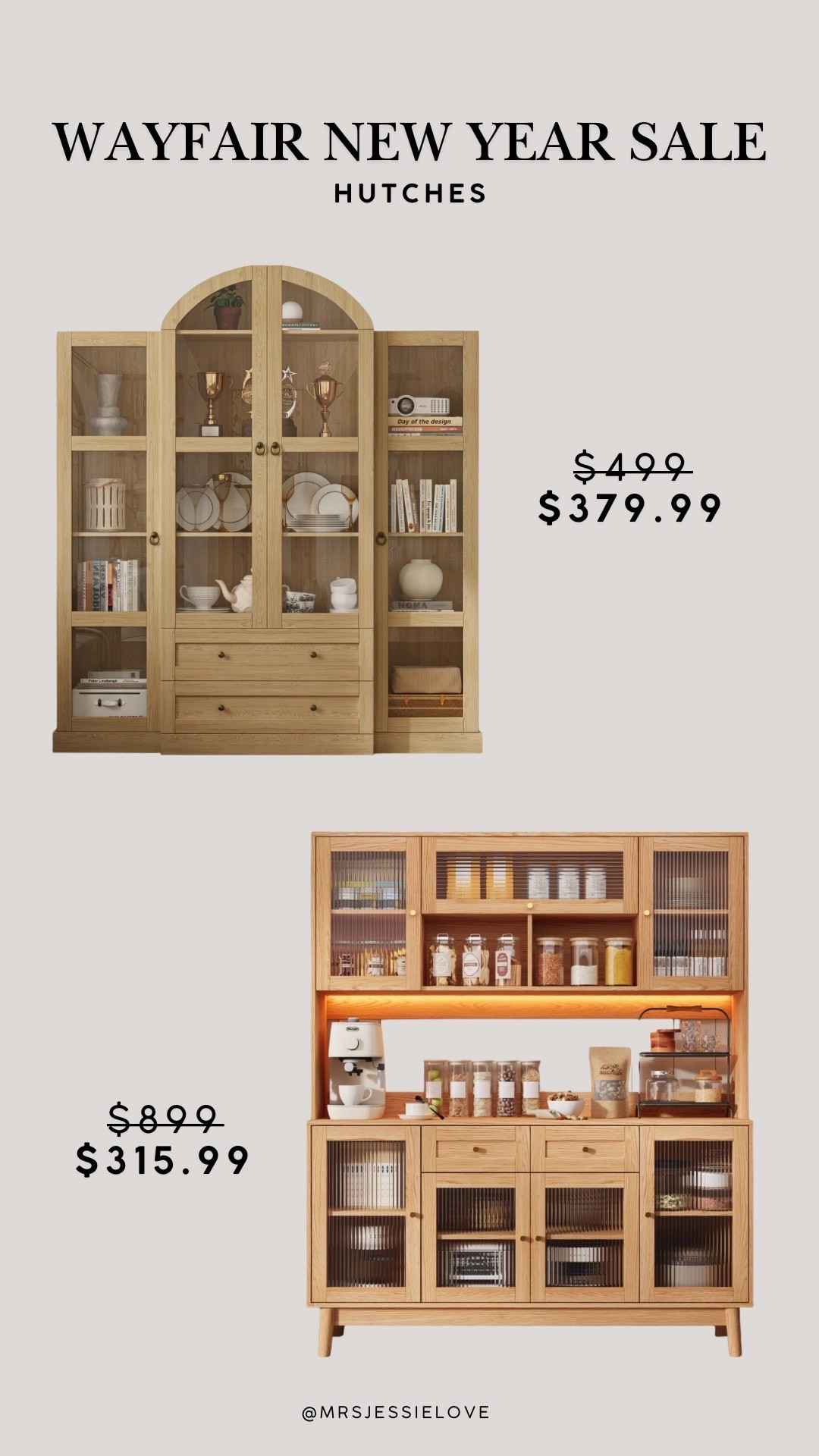 Kitchen storage hutches on sale

#LTKHome #LTKSaleAlert #LTKfoodie