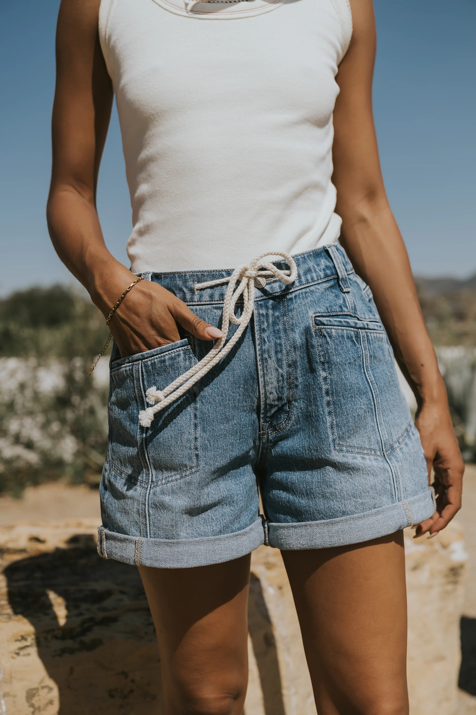 Lowen Denim Shorts | Böhme US