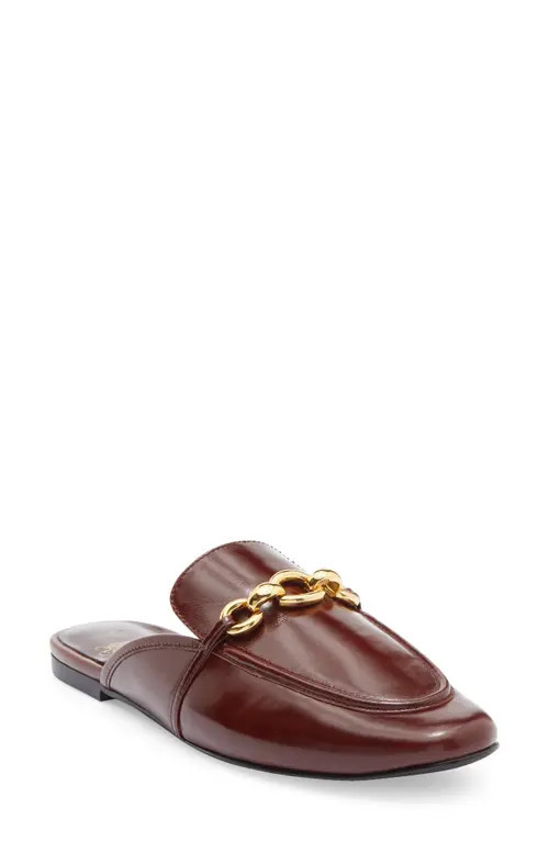 Jeffrey Campbell Clerk Bit Loafer Mule in Brown Gold at Nordstrom, Size 8.5 | Nordstrom