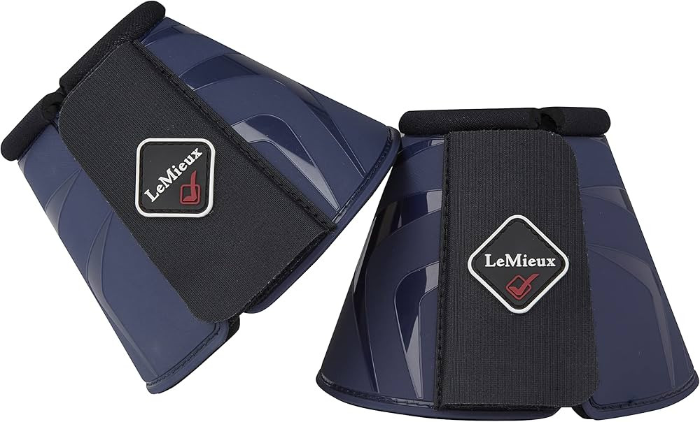 LeMieux Navy ProShell Overreach Horse Boots - Protective Gear and Training Equipment - Equine Boo... | Amazon (US)