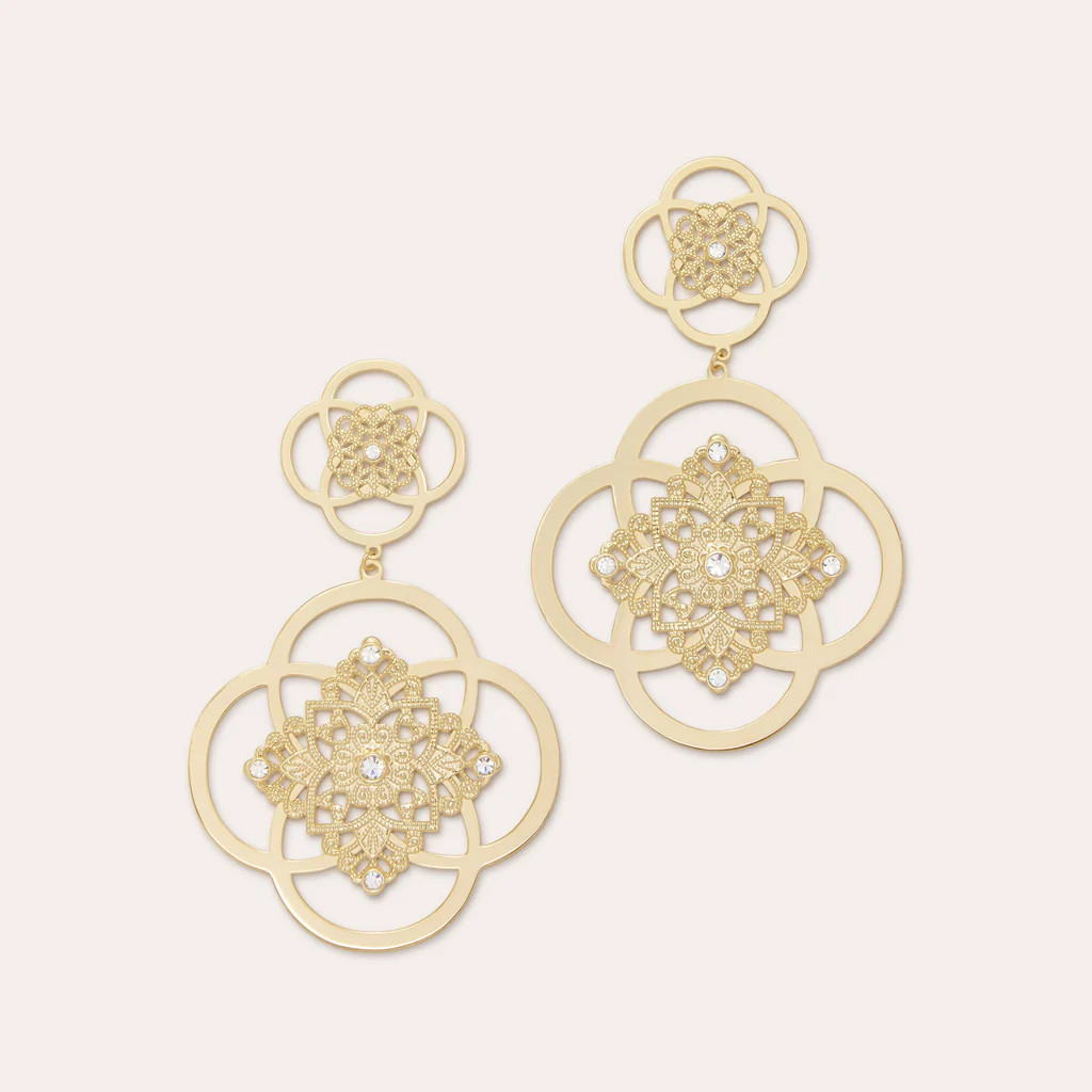 Anya Medallion Drop Earrings | Ramy Brook