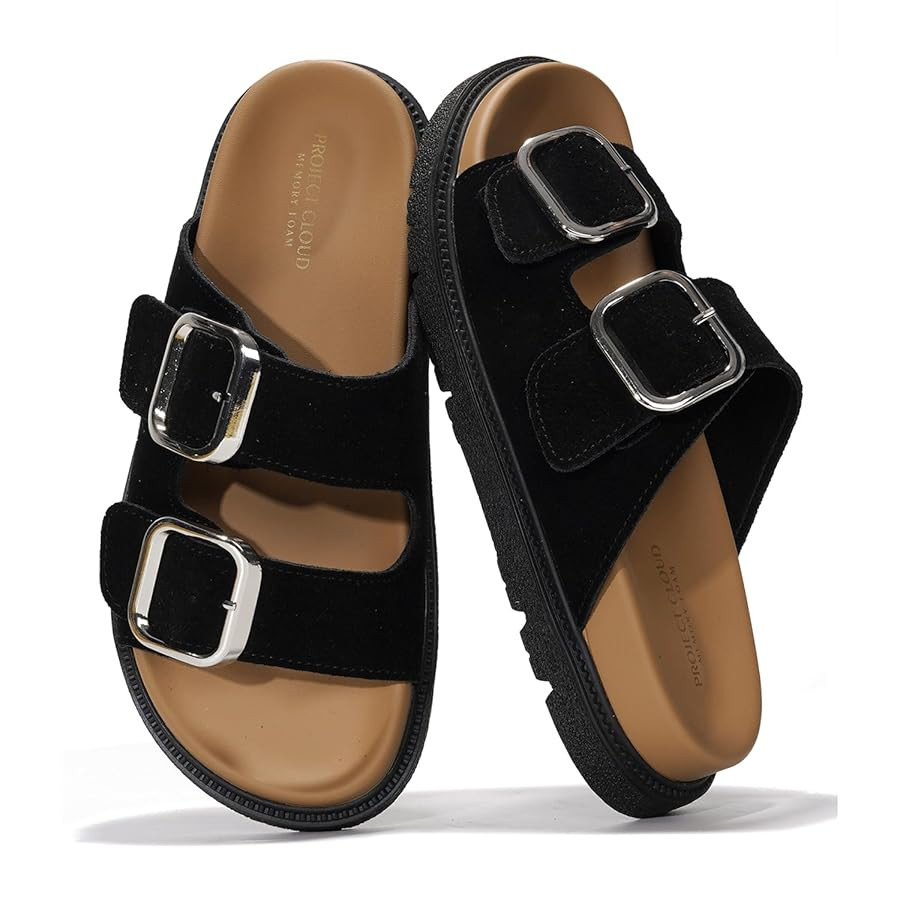 Project Cloud Platform Summer Sandals for Women 2025 - Comfortable and Adjustable Straps Summer S... | Amazon (US)