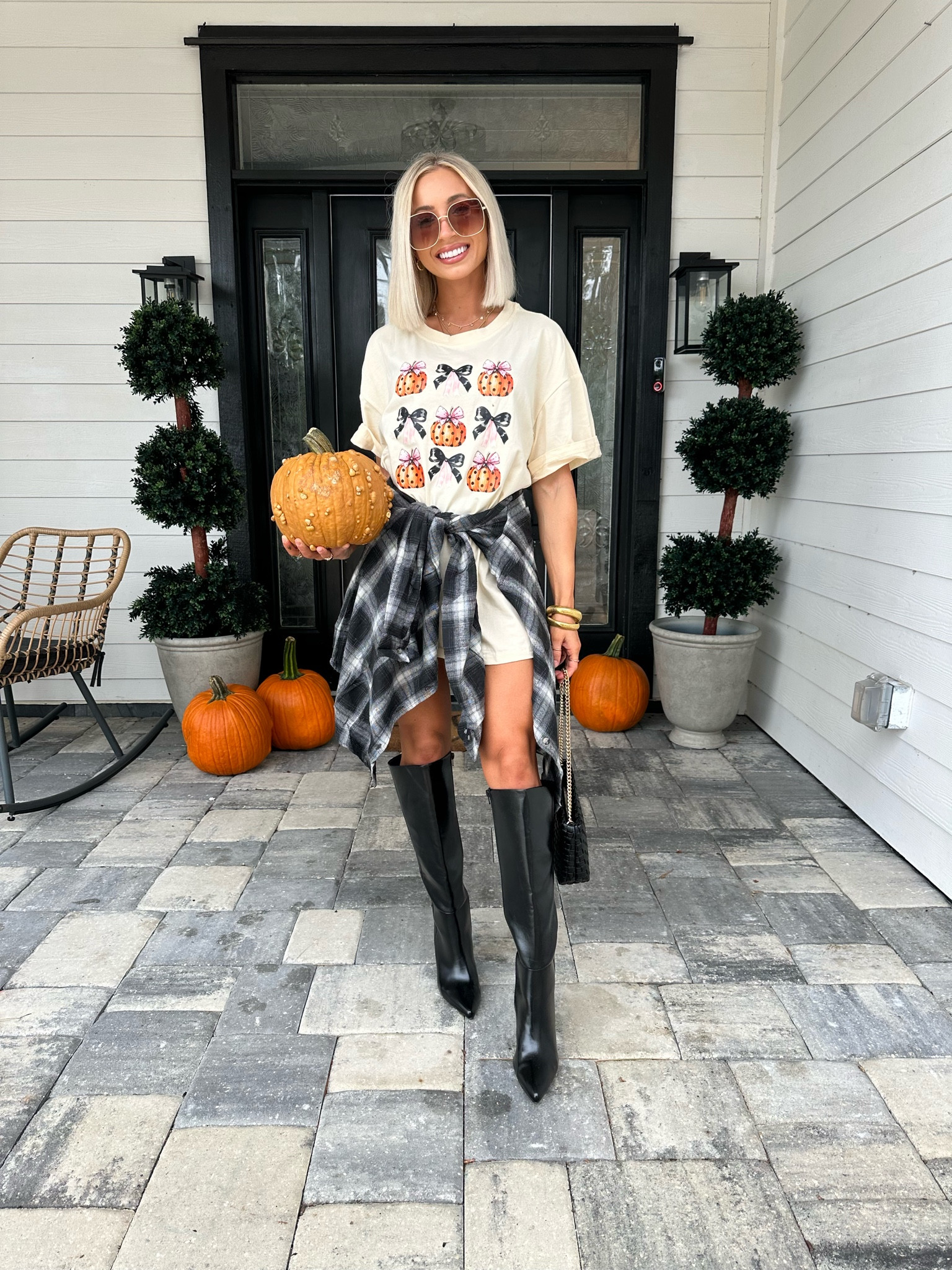 Amazon Fav Fall outfit. Linking similar boots and purse.

#LTKFindsUnder50 #LTKSeasonal #LTKStyleTip