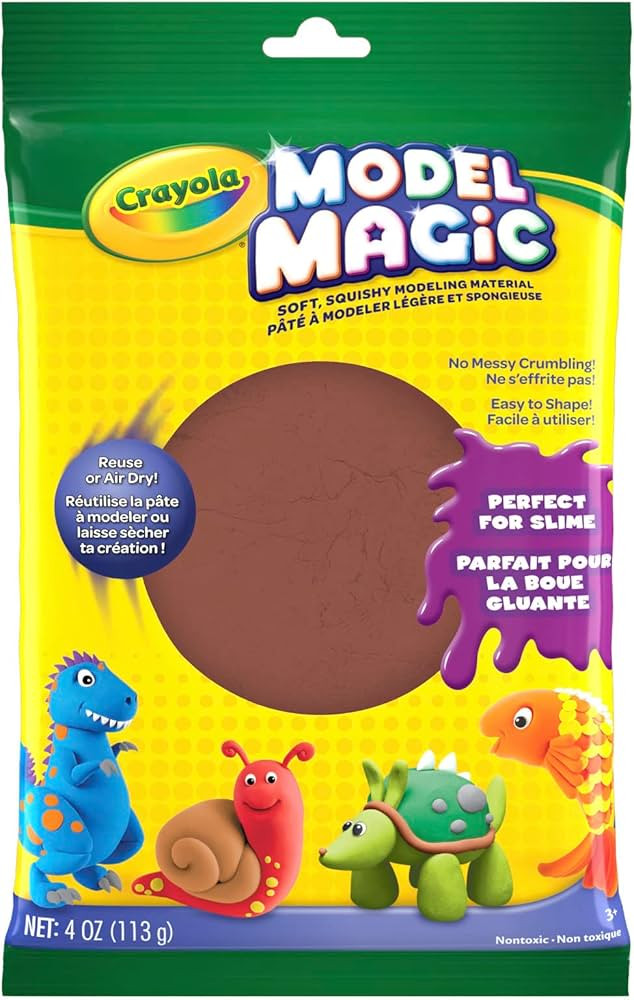 Crayola Model Magic 4-Ounce, Earth Tone, Modeling Clay Alternative | Amazon (US)