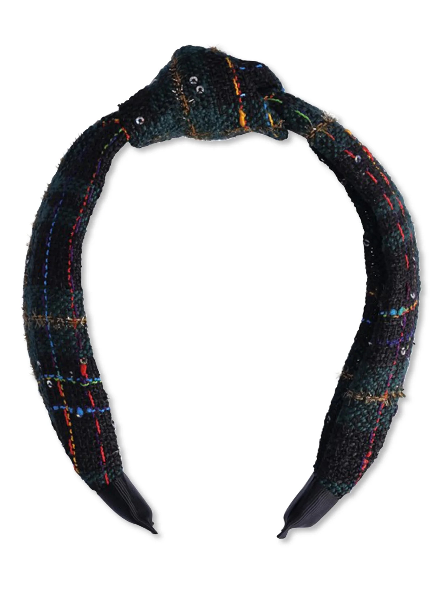 Time and Tru Women's Tweed Top Knot Headband | Walmart (US)