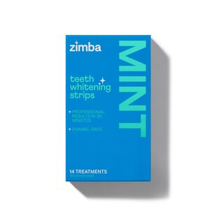 Zimba Teeth Whitening Strips, Mint, 14 Treatments | CVS Health