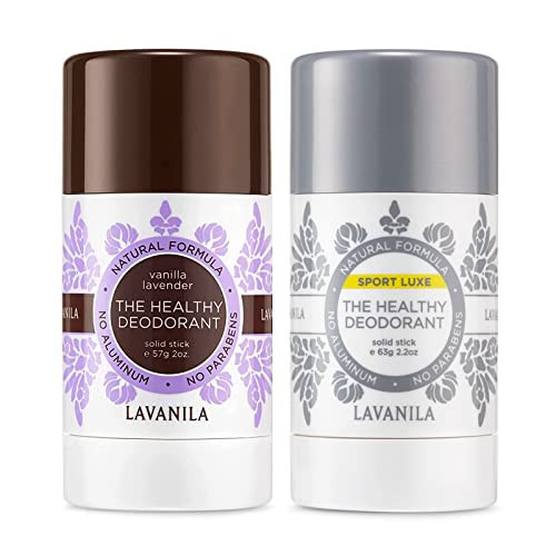 Lavanila Aluminum Free Natural Deodorant Duo, 2 Oz Each | Amazon (US)