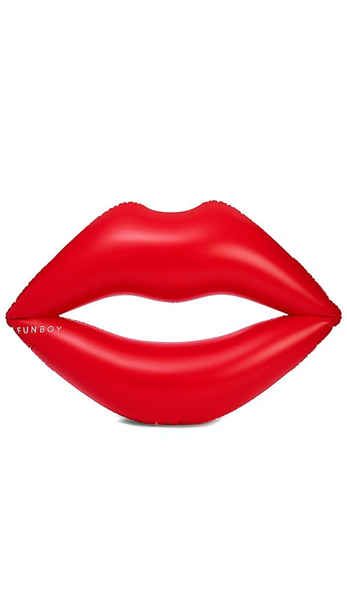 FUNBOY The Lips Pool Float in Red. | Revolve Clothing (Global)