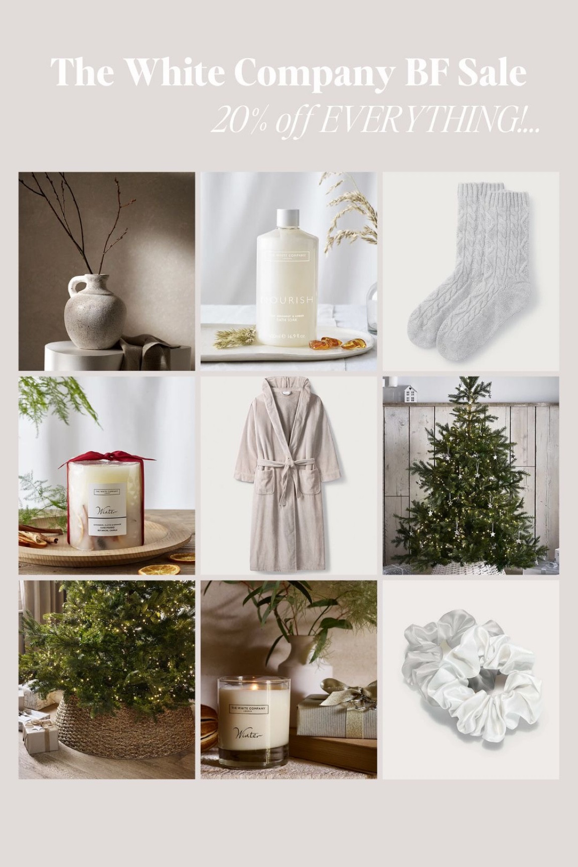 White company Black Friday sale - 20% off EVERYTHING using code “WHITE20” 🤍 #Whitecompany #BlackFriday #Cybersales 

#LTKCyberSaleUK #LTKHoliday #LTKCyberWeek