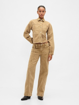 Low Rise '90s Loose Micro Belt Jeans | Gap (US)