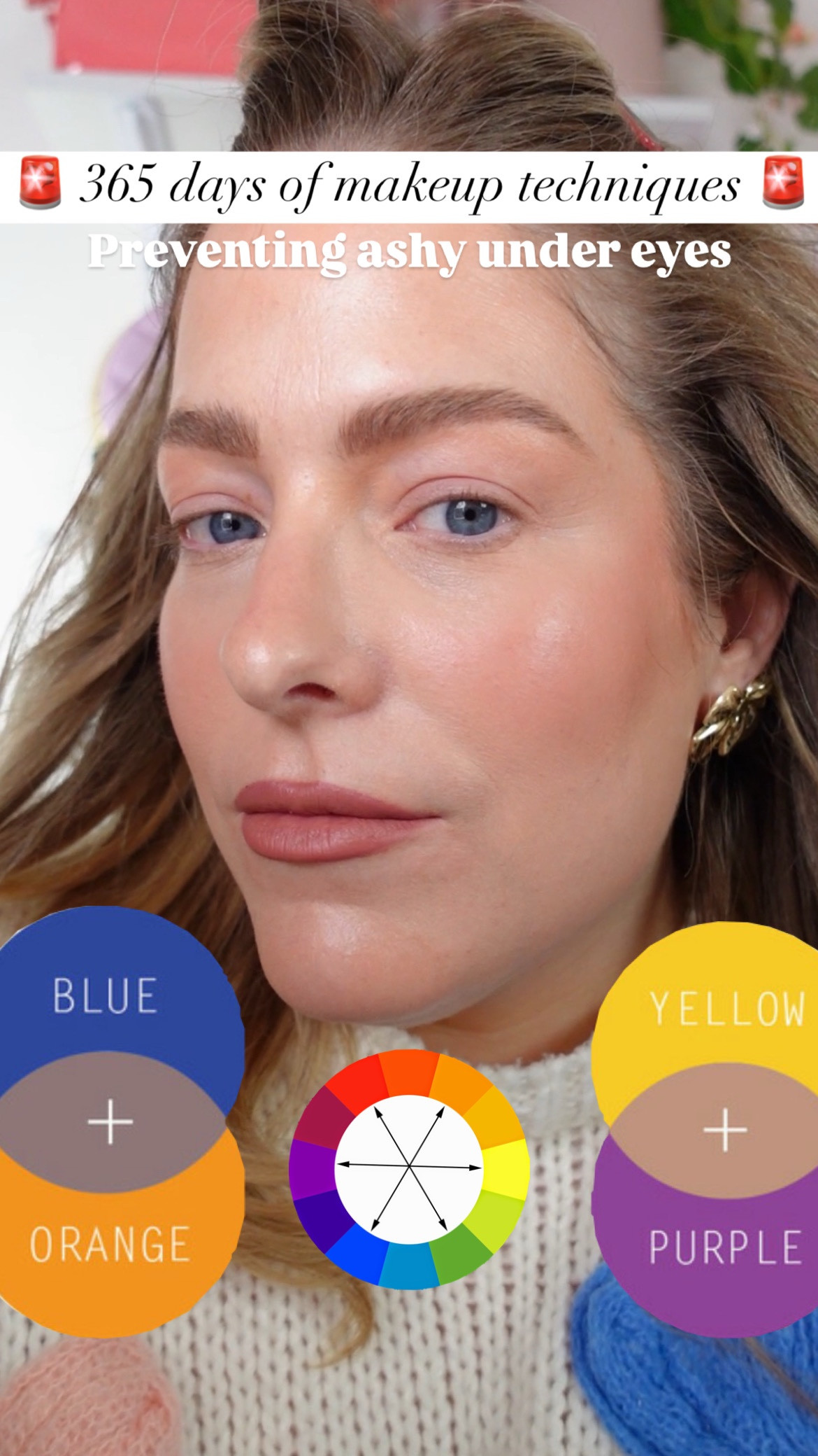 🚨 If your concealer looks ashy, here’s why—and how to fix it! 🚨 SAVE this to try later

The mistake? Skipping color correction when you need it. If you have blue or purple tones under your eyes, a bright concealer alone will only enhance the darkness instead of covering it.

✨ Here’s what to do:
✔️ If your under-eyes are more purple, use a yellow corrector.
✔️ If they’re more blue, go for peach or orange.
✔️ Apply just a little—too much can create another color issue.
✔️ Once neutralized, then apply your brightening concealer.

The result? No more ashy under-eyes—just a smooth, bright, natural finish. Try it and tell me if you see the difference! 💛 #ltkwatchnow #ltkvideo

#LTKbeauty #LTKcanada