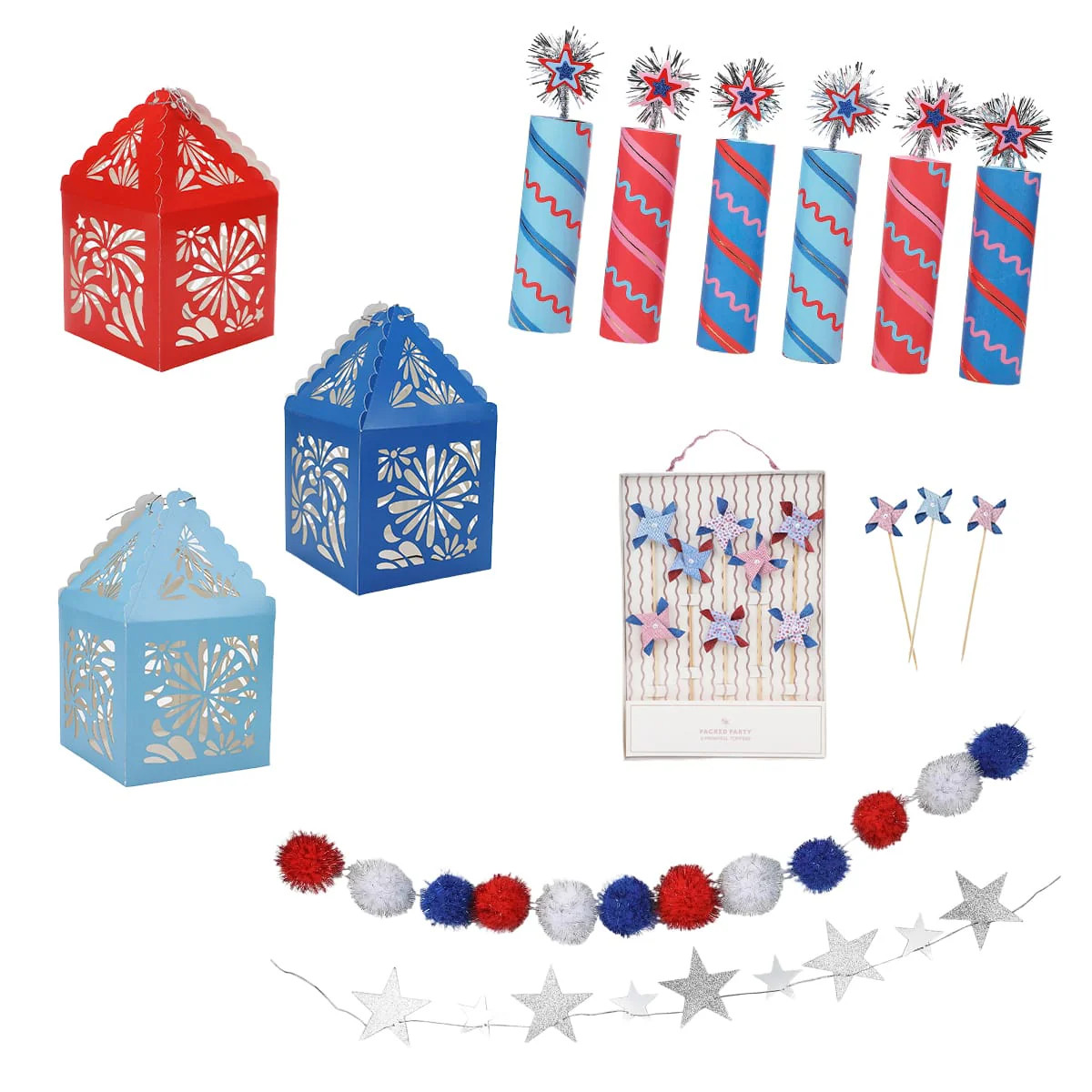 Patriotic Party Decor Bundle | Packed Party