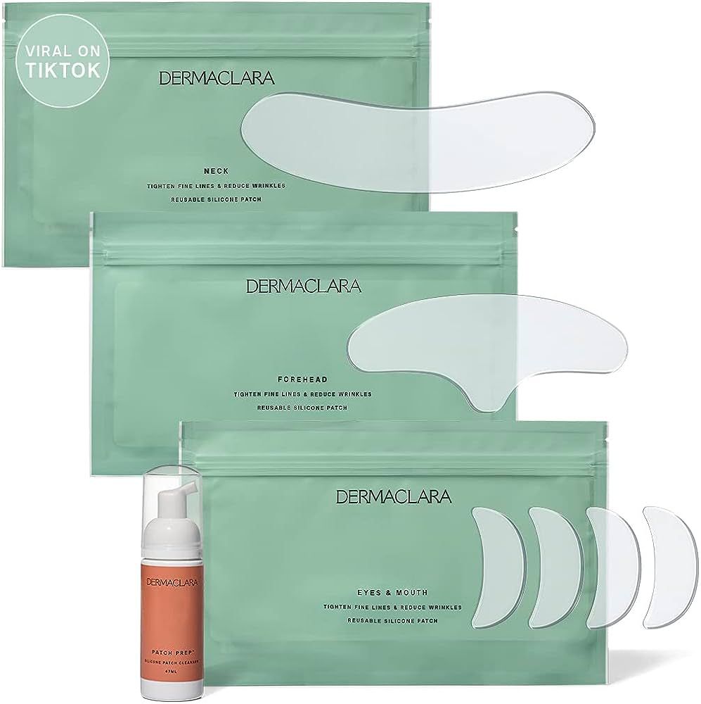 Dermaclara Silicone Face Rejuvenation Kit for Wrinkles & Fine Lines - Silicone Fusion Treatment A... | Amazon (US)