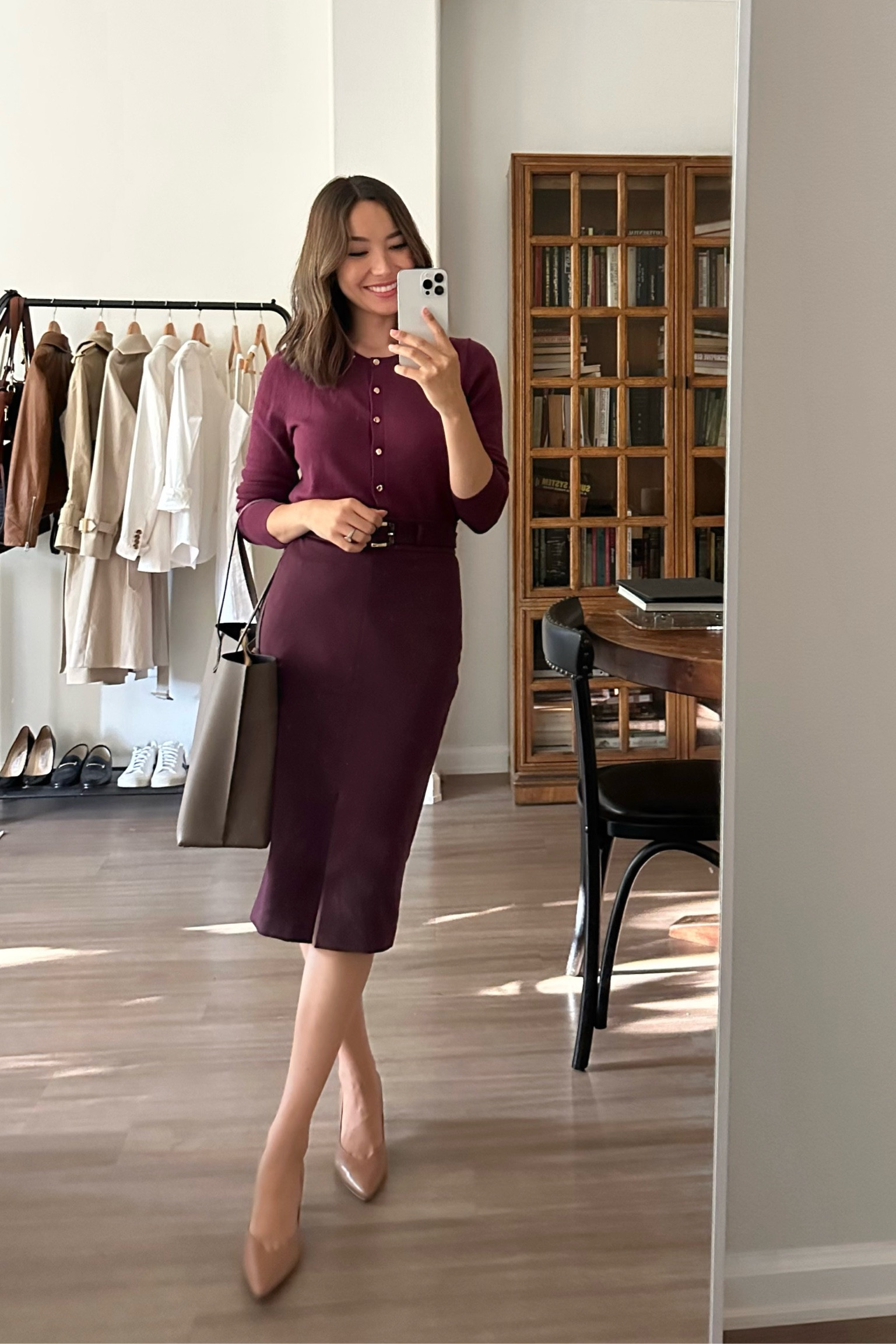 burgundy lace bell sleeve dress Sevila Long Sleeve Mini Dress Lace Burgundy