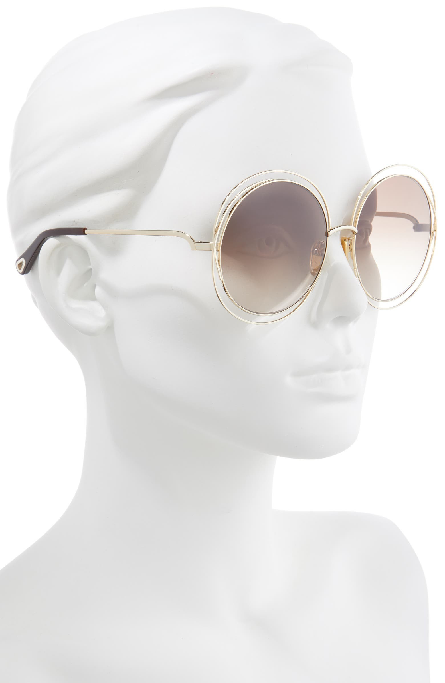 62mm Gradient Round Sunglasses | Nordstrom