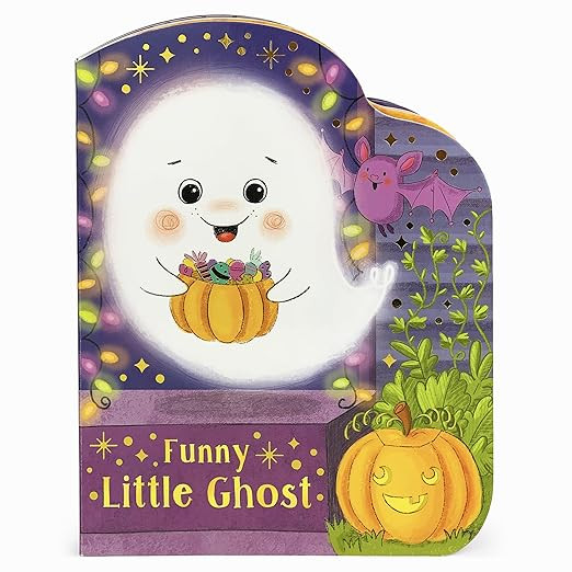 Funny Little Ghost - Halloween Ghost-Shaped Board Book | Amazon (US)