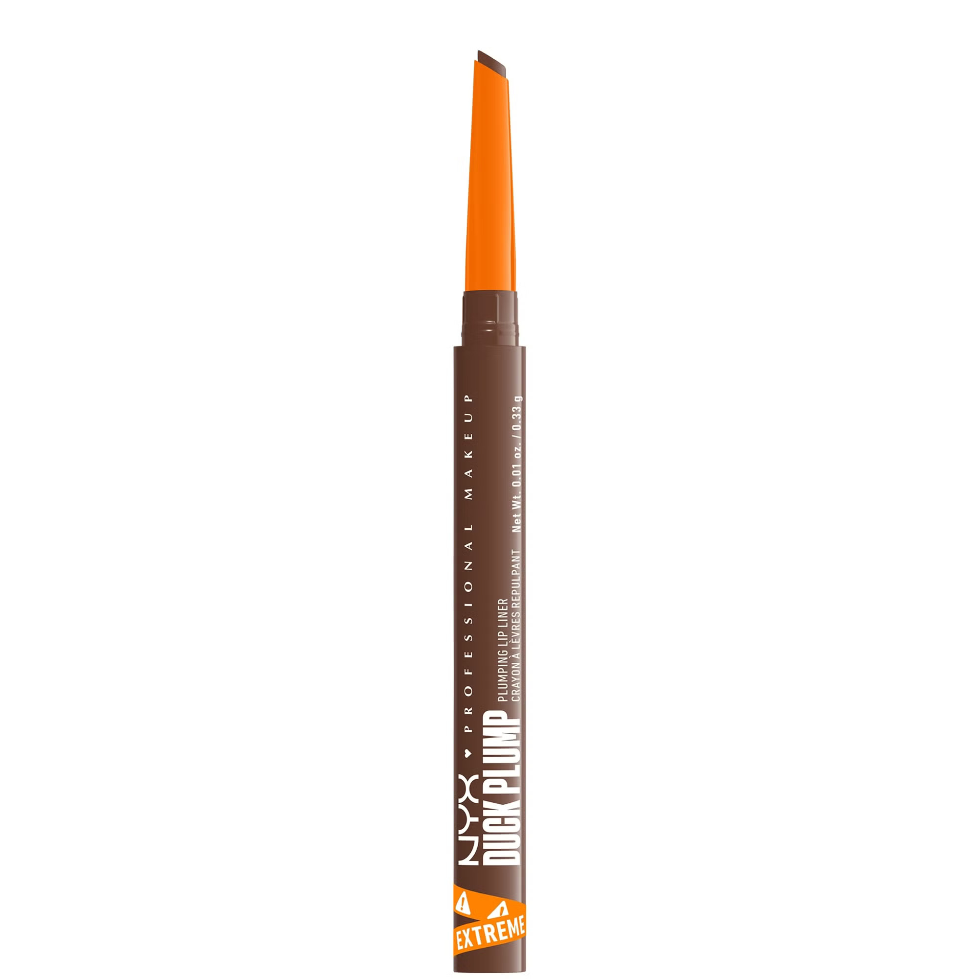 NYX Professional Make Duck Plump Plumping Lip Liner - Syringe Sienna | Cult Beauty