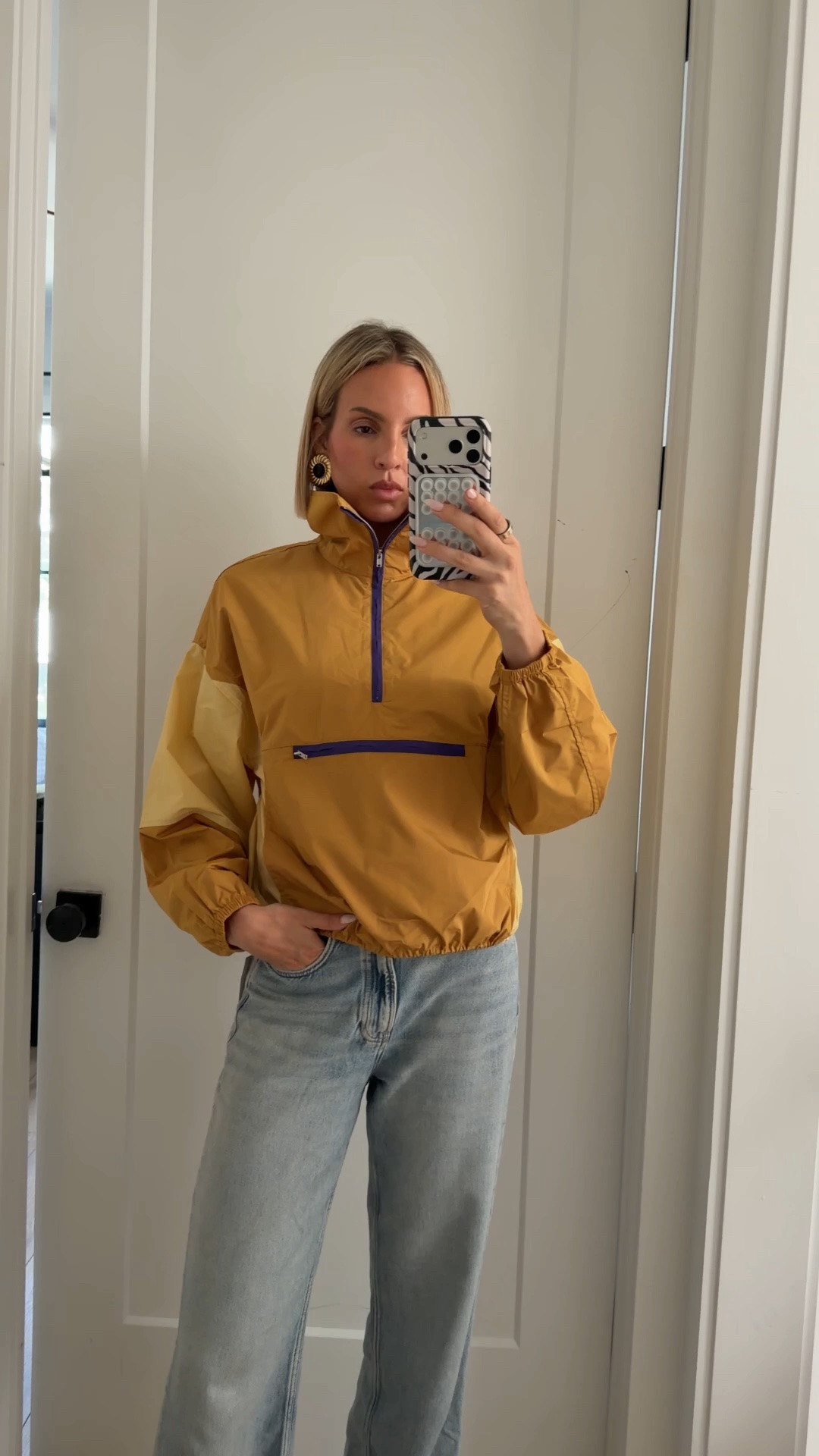 I feel bad for all those people that spent that super high price in the Saint Laurent one. This one looks so so much like it. I’m wearing a medium. ￼

#LTKootd #LTKTall #LTKdayinmylife