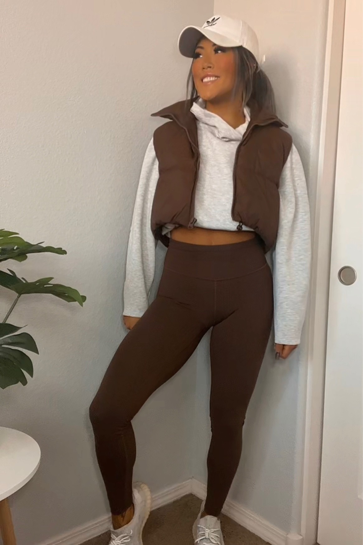 One of my favorite casual outfits for fall! I am wearing a 10 in the hoodie and 6 in the leggings 🤎 #fallfashion #brownoutfit #falloutfitideas

#LTKSeasonal #LTKfit