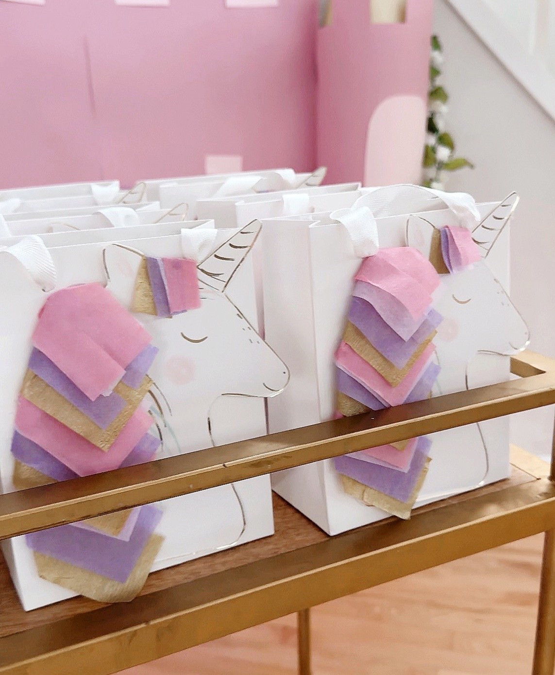 DIY magical unicorn gift bags for our 7th girls Birthday party!

#LTKKids #LTKmomlife