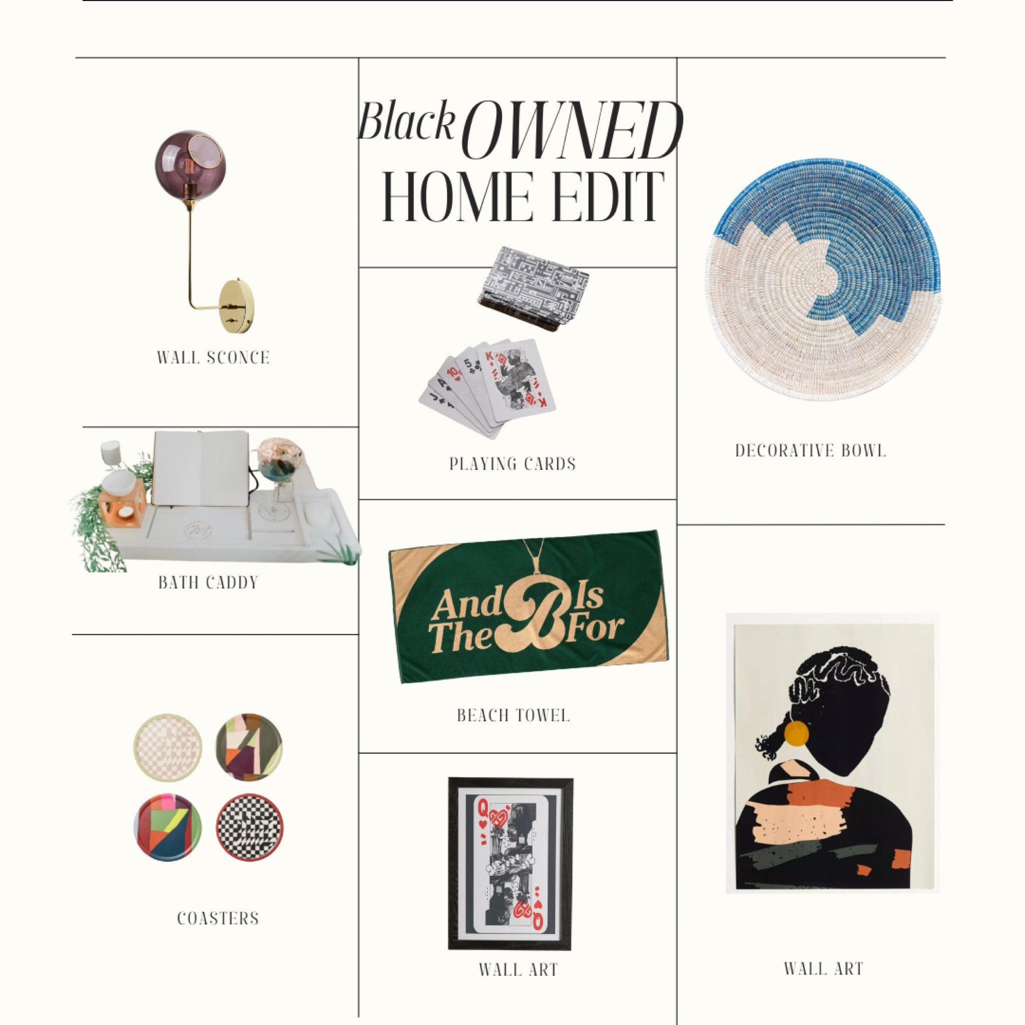 #BlackOwned Home Decor! #BlackHistoryMonth