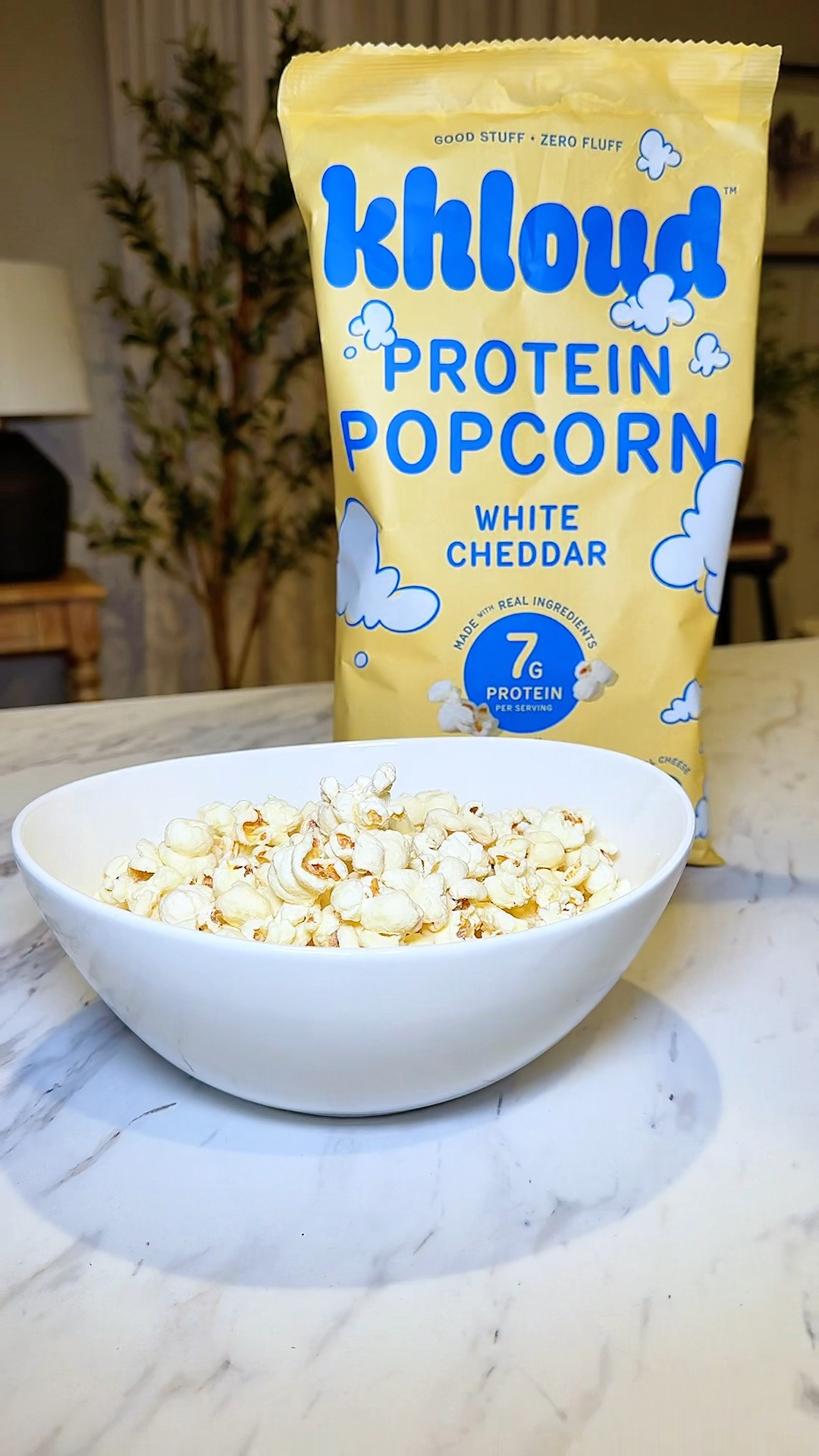 Y’all can catch me and this bag of popcorn cuddled on the couch with these pups! 🐶🍿😋

I don’t know what @khloekardashian put in this popcorn, but go off girl cause I ain’t mad at ya! 10/10 so good and the fact that is gluten free I need 10 more bags immediately!! Trying the other two flavors asap!