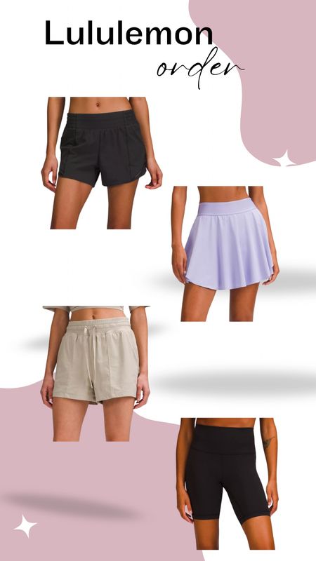 I ordered these lululemon bottoms to wear on my Disney vacation 
Align shorts 
High rise short 
Lined short
Court rival high rise skirt - on sale 

#LTKtravel #LTKover40 #LTKfindsunder100