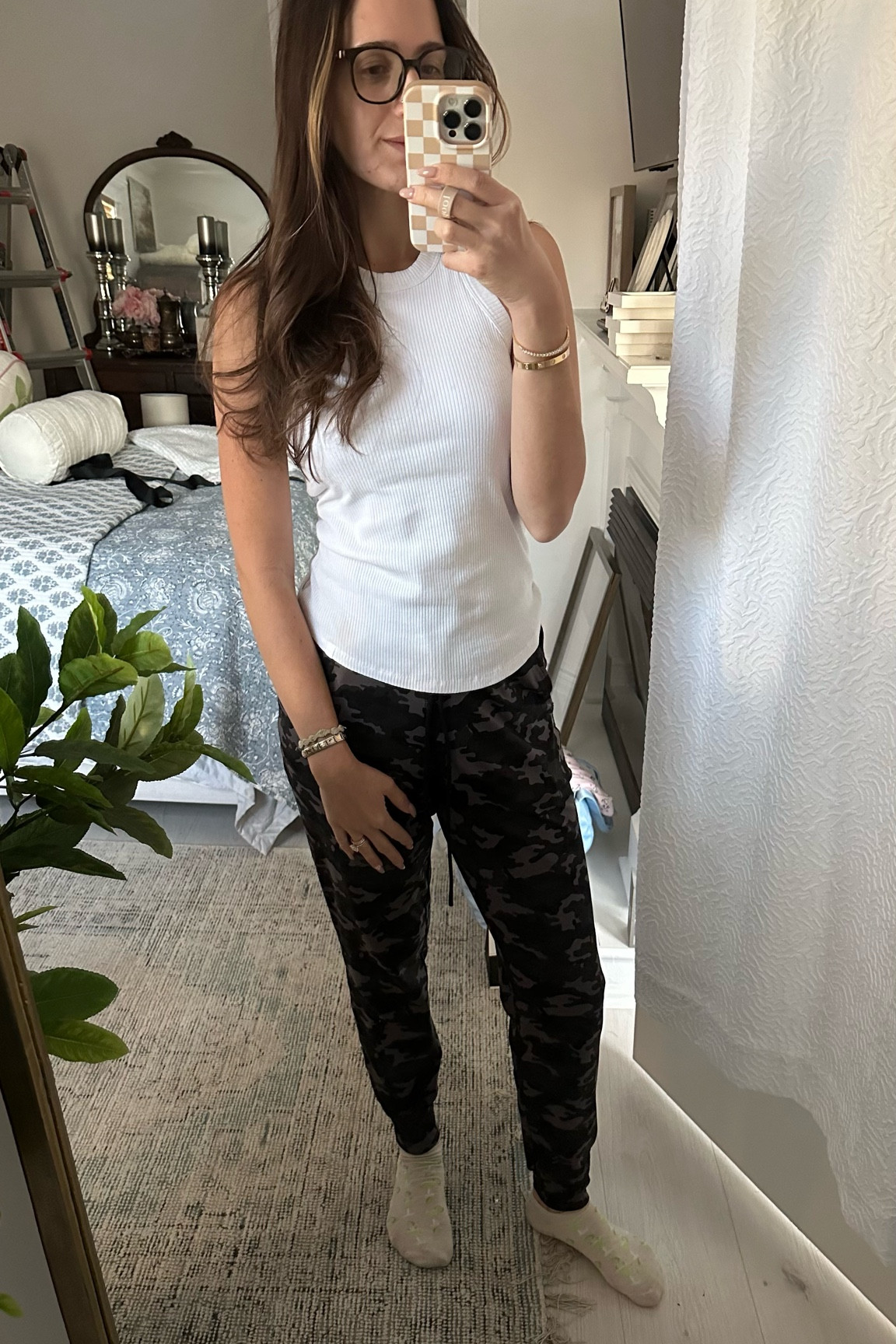 Fabletics workout tank and army joggers 

#LTKstyletip #LTKfitness #LTKMostLoved