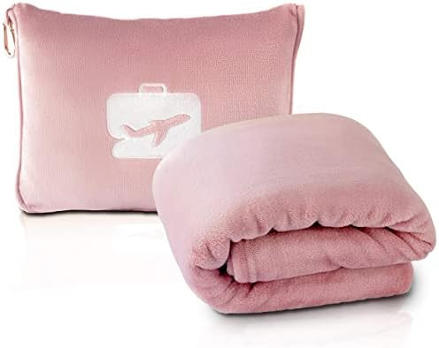 EverSnug Travel Blanket and Pillow - Ultra-Soft, Compact & Lightweight, 65x40 Inches, with Carry ... | Amazon (CA)