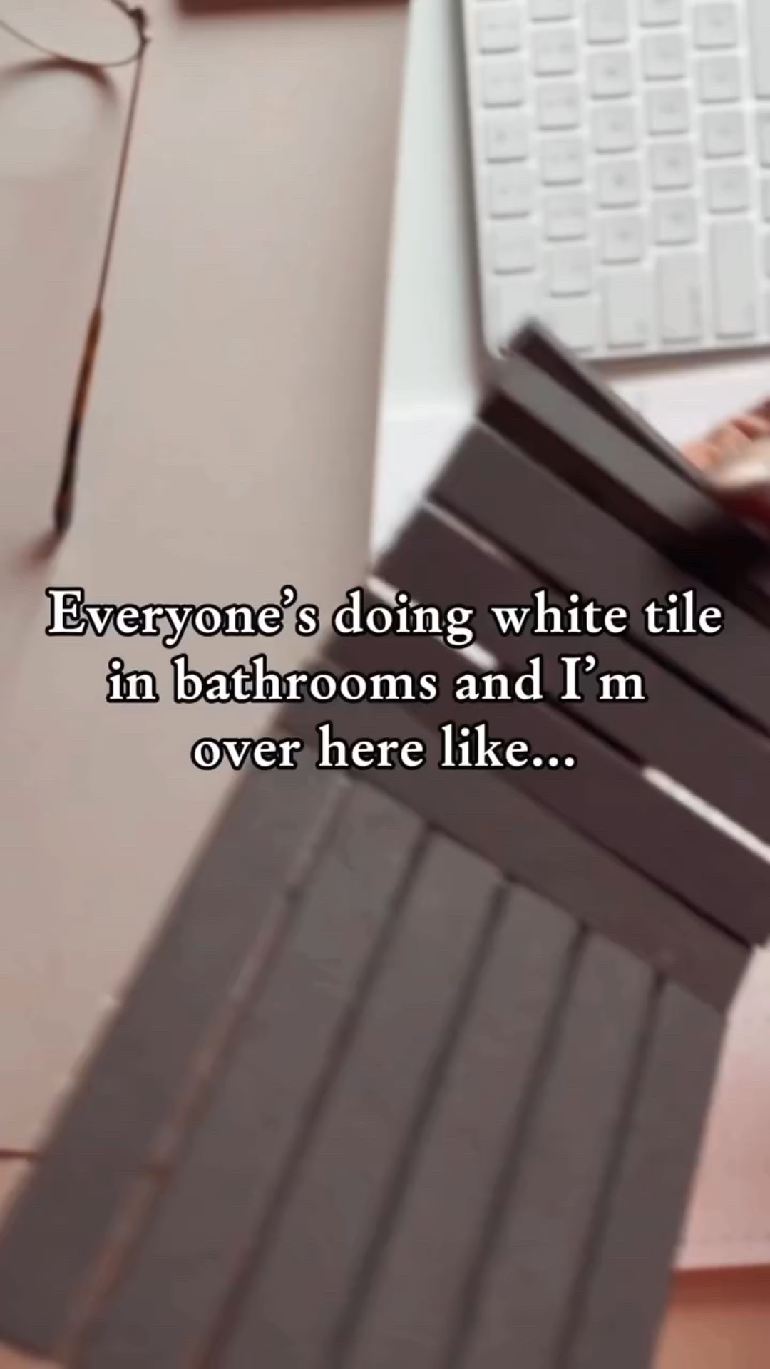 Look, I get it. Black tile feels scary. But here’s the thing… when you balance it right, it creates the most gorgeous (and slightly edgy) spaces that feel like a luxury retreat.

This bathroom design isn’t about being different just to be different. It’s about creating a space that has actual personality and makes you feel something when you walk in. Not just what you see in every builder grade home these days.

The key to using dark tones in your designs intentionally? Strategic placement, the right lighting, and knowing when to pull back with softer elements. It’s not rocket science, promise. 

Your bathroom doesn’t have to look like every other bathroom on Pinterest. Sometimes the “risky” choice is exactly what your space needs to go from boring to breathtaking.

Who else is ready to ditch the safe choices and design something that actually reflects their personality? Drop a 🖤 if you’re team bold tile choices!

#BienvenueandCo #InteriorDesign #VirtualDesign #VirtualHomeDesign #BathroomDesign #BlackTile #MoodyDesign #EdgyDesign #BoldDesign #VirtualDesignConsultation #FunctionalDesign #DreamHome