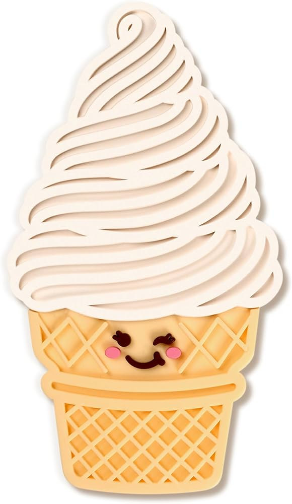 Distract O Mat, Ice Cream Shaped, Slow Feeder Dog Lick Mat, Non-Slip Distraction Mat for Bathing,... | Amazon (US)