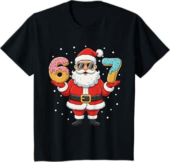 Santa 67 Ice Cream Six Seven Meme Funny Christmas Men Women T-Shirt | Amazon (US)