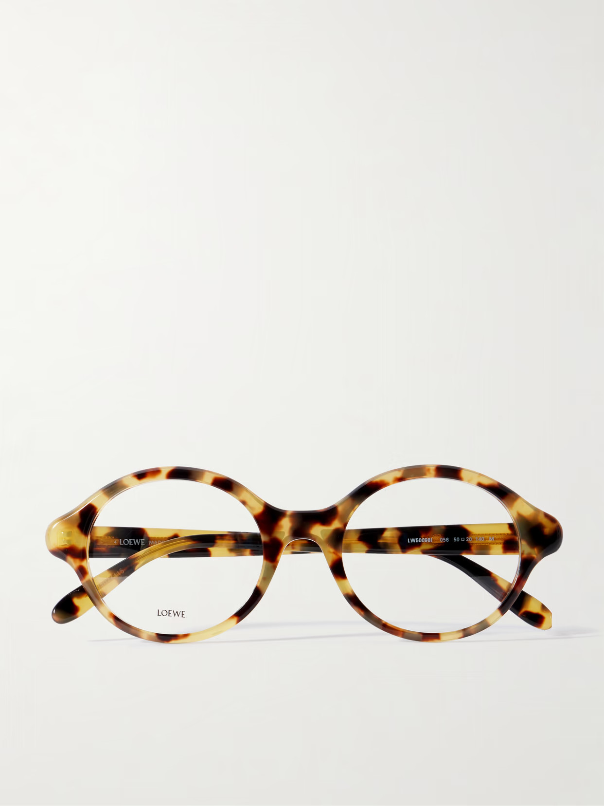 Loewe - Round-frame Tortoiseshell Acetate Optical Glasses - Brown | NET-A-PORTER (US)
