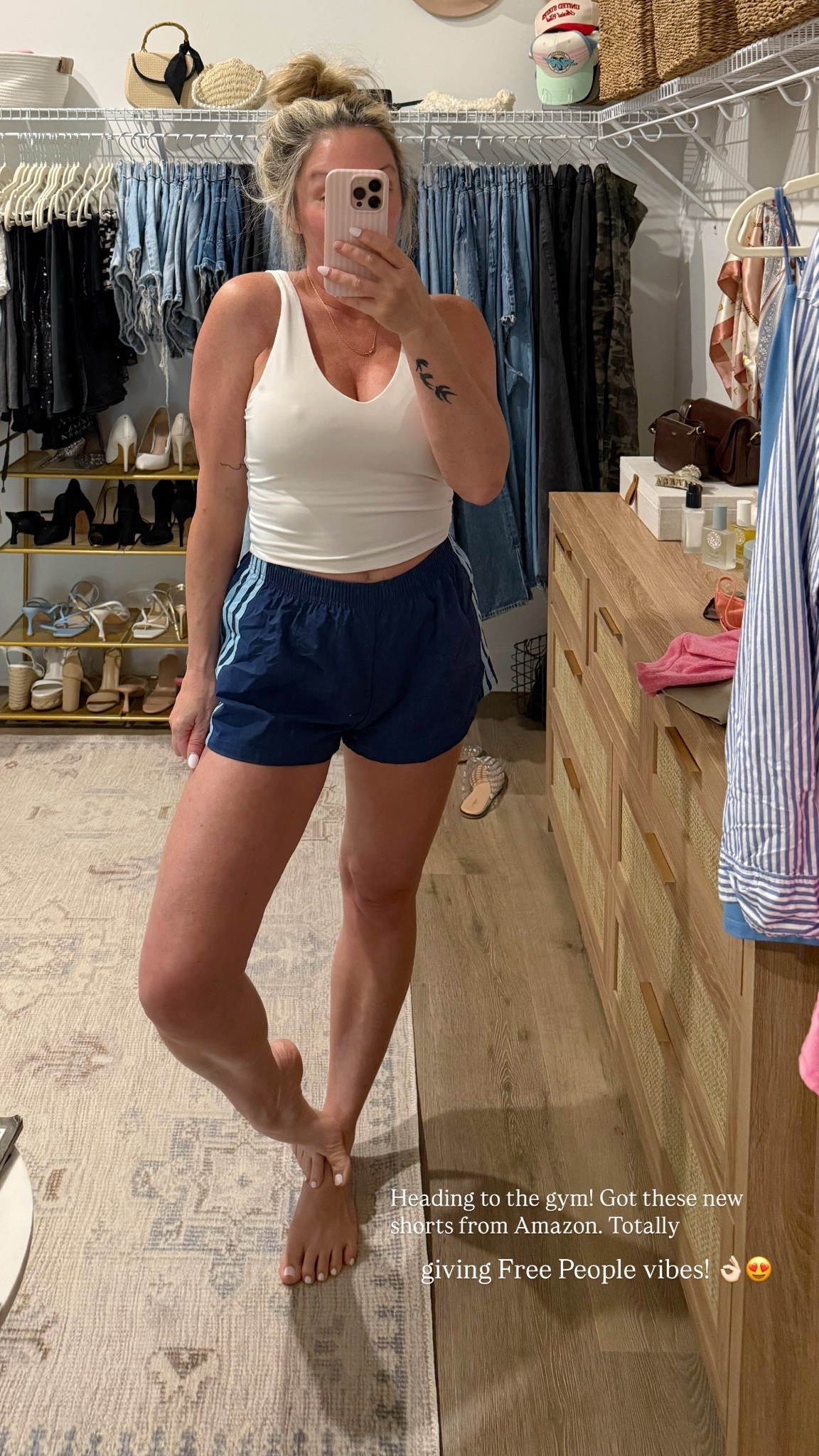 Free people vibes without the price tag! 👌🏻😍



Track shorts, activewear, active shorts, summer style, summer shorts, mom style, athletic shorts 


#amazon #freepeopledupe #amazonfashion #momstyle #summeroutfit

#LTKActive #LTKootd