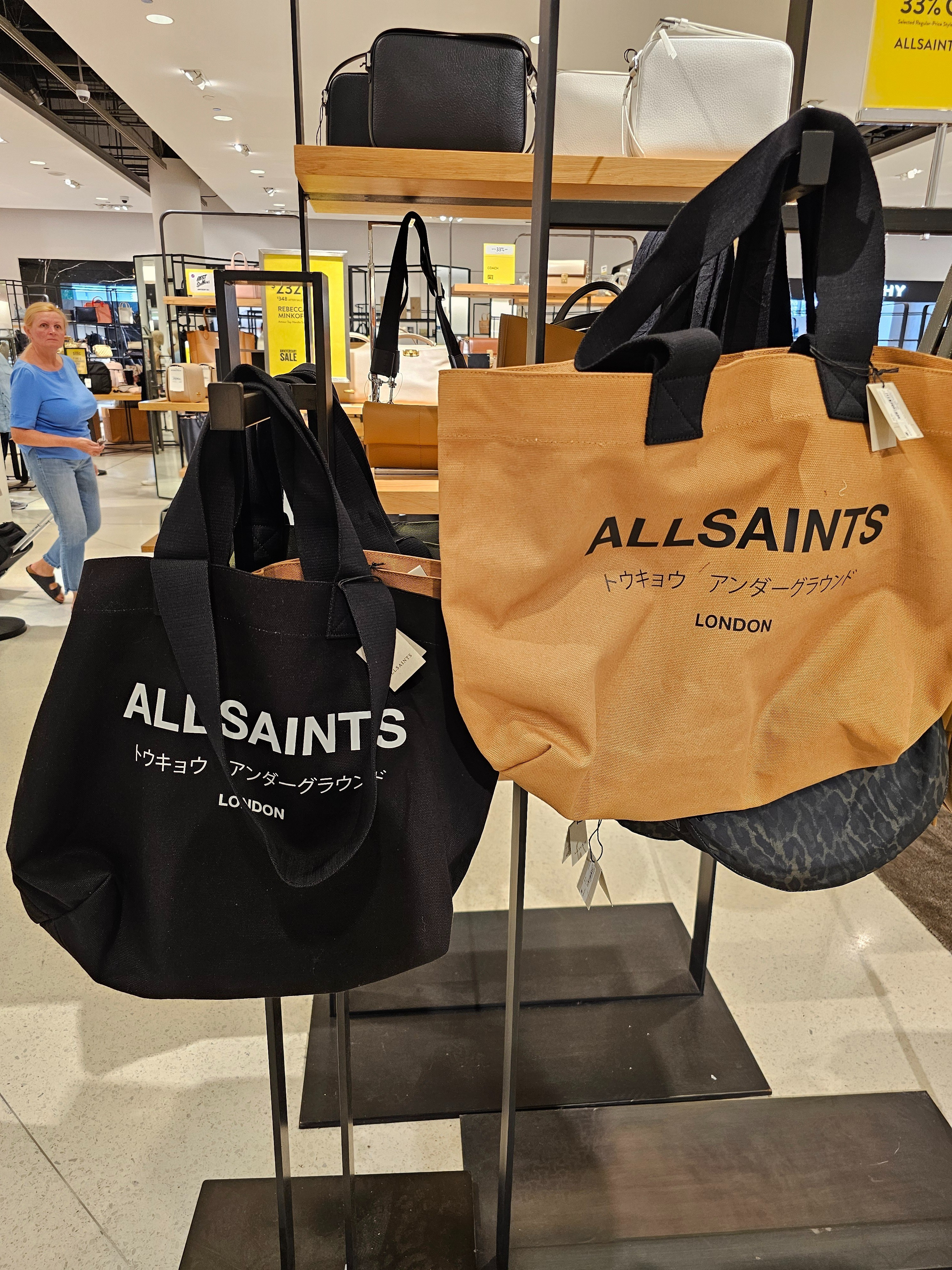 Came home with the tan one.  Which one is your fave?  It also comes in a gorgeous green color which I almoat snagged!  All Saints Tote.  Nsale. Nordstrom sale. Tote bag. 

#LTKSummerSales #LTKxNSale #LTKFindsUnder100
