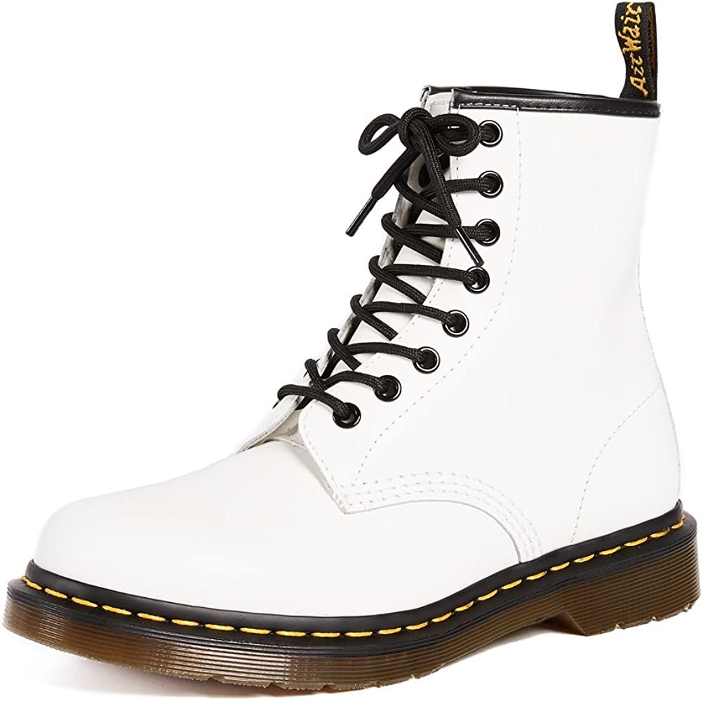 Dr. Martens Women's 1460 W Smooth Combat Boot | Amazon (US)