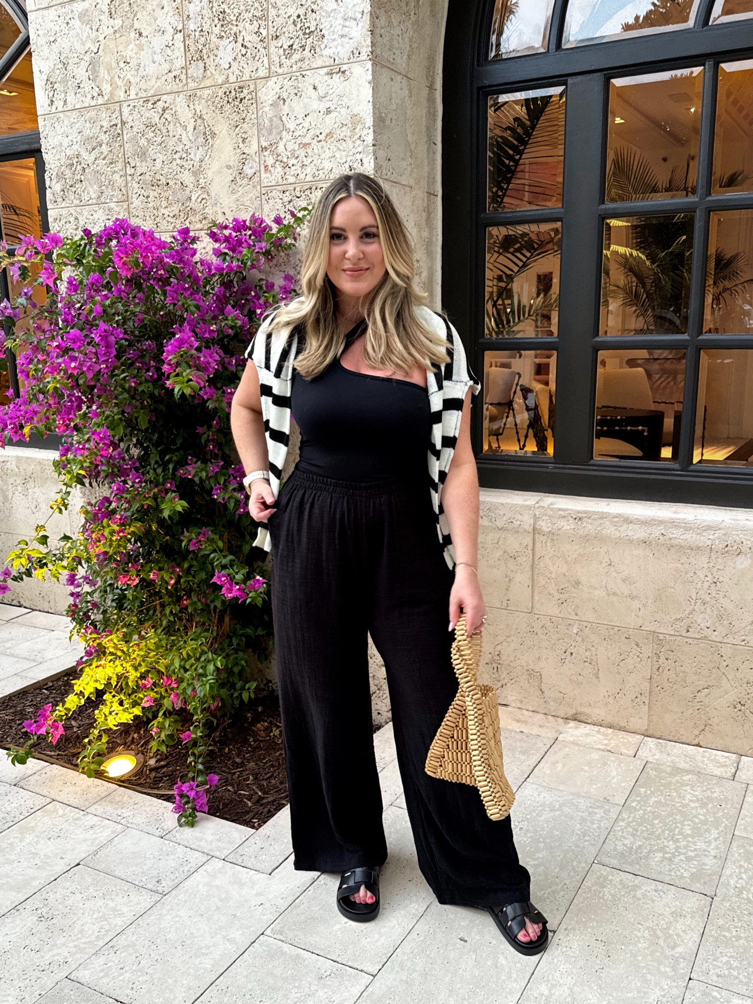 Dinner fit. These black linen pants are a hidden gem!!! True to size  

#LTKSeasonal #LTKstyletip #LTKtravel