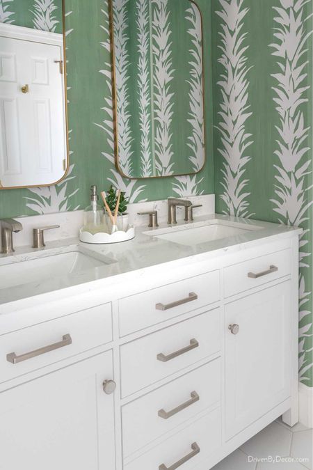 Looking to upgrade a bathroom in your home? Now’s the perfect time because @Wayfair has bathroom vanities at up to 50% PLUS free shipping for their 5 Days of Deals event! I’ve linked the Wayfair vanity I recently used in my own bathroom remodel that comes in several sizes plus other vanities I love that are part of this great sales event! #wayfairpartner #Wayfair #sale

#LTKparties #LTKstyletip #LTKhome