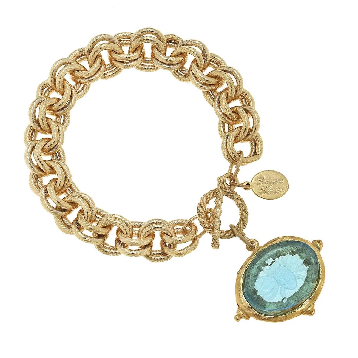 Venetian Glass Bee Chain Bracelet | Emmacate Boutique