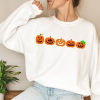 Cute Pumpkins Sweatshirt/Hoodie, Jack O Lantern Shirt, Pumpkin Thanksgiving, Thanksgiving Outfit, Thanksgiving Matching Shirt, Fall Shirt | Etsy (US)