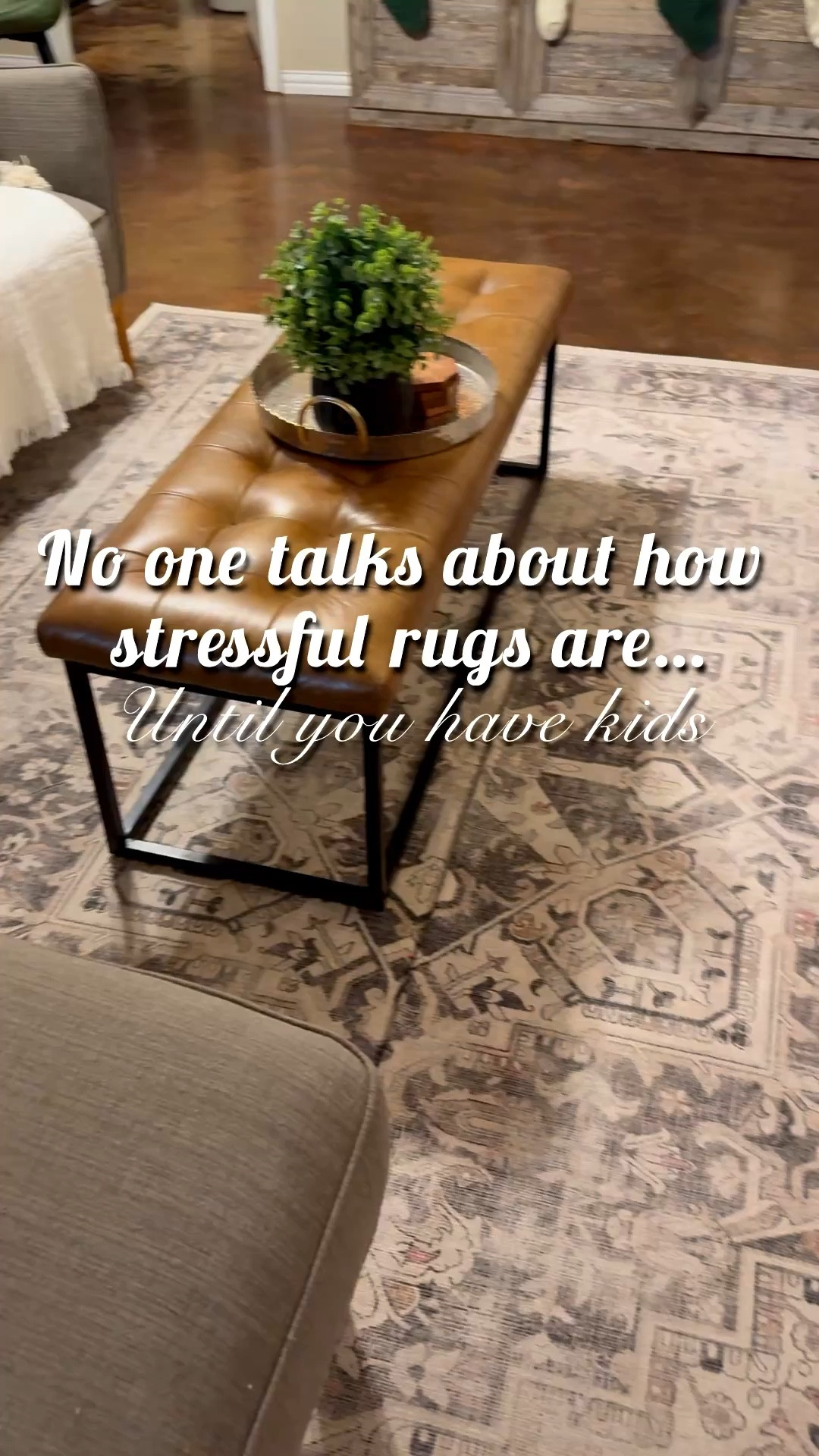 No one talks about how stressful rugs are… until you have kids 🤍
Spills, crumbs, muddy shoes… and suddenly your ‘cute’ rug feels like a full-time job 🙃

That’s exactly why I switched to the  Ruggable rug—and I’m never going back.

✔️ machine washable
✔️ stain-resistant
✔️ actually neutral + elevated

It’s the kind of home upgrade that makes your space feel put together without adding more to your plate ✨

I rounded up the bestselling neutrals + fresh spring styles that are going FAST right now (these always sell out first 👀)

Tap to shop before your favorite is gone 💨

Save this for later + follow for more mom-life home finds that actually make life easier 🤍

#LTKHome #LTKmomlife #LTKSaleAlert