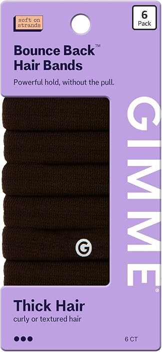 GIMME Beauty Thick Hair Extra Stretch Bands - Patent-Pending Design for Maximum Hold - Premium Ti... | Amazon (US)
