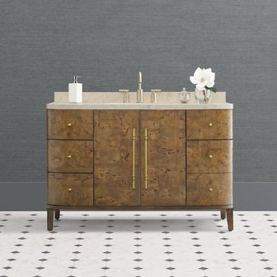 Brando 52" Single Bath Vanity | Frontgate