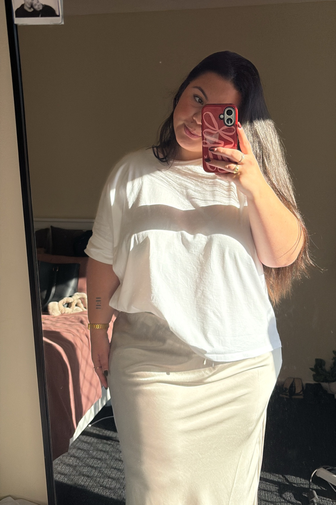 Obsessed with this curvy girl satin skirt dupe from TARGET. The real version is linked xxxx

#LTKcurves #LTKaustralia #LTKsummer