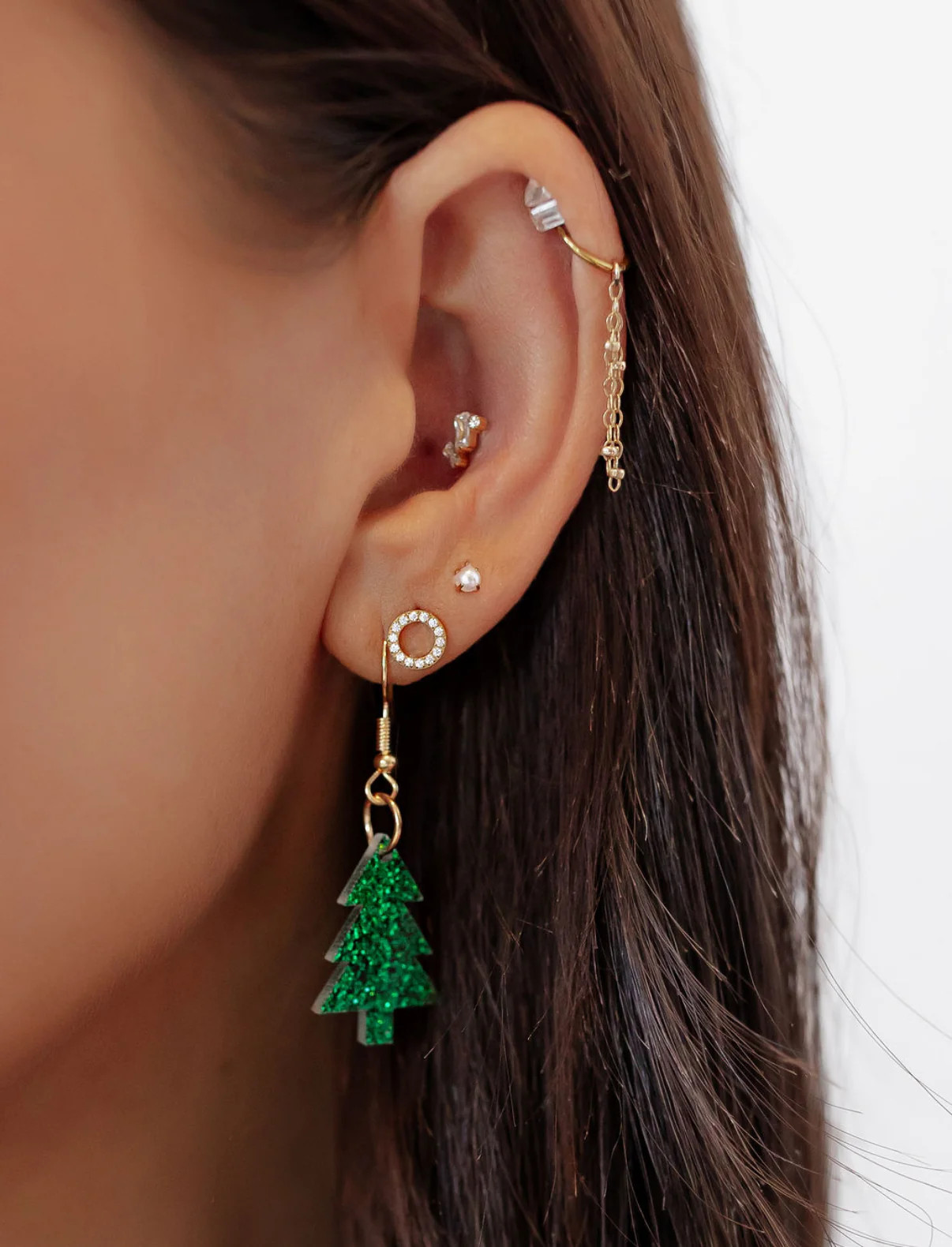 Ash & Shay Satellite Chain Charm | Pierced by Ash Design