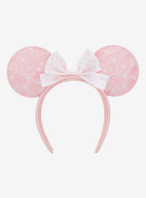 Loungefly Disney Minnie Mouse Polka Dot Pink Ears — BoxLunch Exclusive | BoxLunch